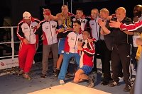 Bild: Boxnacht in der Ballspielhalle in Nordhausen