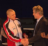 Bild: Boxnacht in der Ballspielhalle in Nordhausen