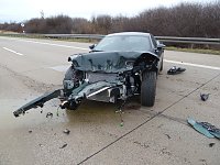Bild: Unfall mit Jaguar