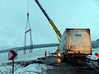 Letzte Arbeiten an der Unfallstelle Bild: Letzte Arbeiten an der Unfallstelle