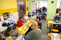 Kartoffelscheibenessen Bild: Kartoffelscheibenessen