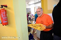 Kartoffelscheibenessen Bild: Kartoffelscheibenessen