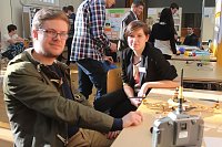 An der Hochschule Nordhausen präsentierten heute Schülerinnen und Schüler ihre Projekte für den 13. Regionalwettbewerb "Jugend forscht" Bild: An der Hochschule Nordhausen präsentierten heute Schülerinnen und Schüler ihre Projekte für den 13. Regionalwettbewerb "Jugend forscht"