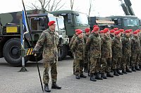 Bild: &Uuml;bergabe Kommando bei der 1. Kompanie des Versorgungsbataillons 131