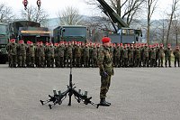 Bild: &Uuml;bergabe Kommando bei der 1. Kompanie des Versorgungsbataillons 131