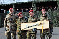 Bild: &Uuml;bergabe Kommando bei der 1. Kompanie des Versorgungsbataillons 131