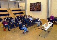 Bild: Mitgliederversammlung in der Cruciskirche