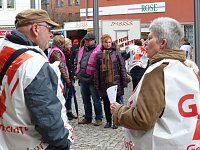 Bild: Warnstreik in Nordhausen