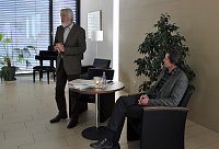 Mit neuem Buch im Kulturcafé - Walter Sachs Bild: Mit neuem Buch im Kulturcafé - Walter Sachs
