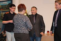 Bild: Ehrenmedaille in Gold verliehen