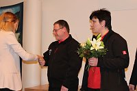 Bild: Ehrenmedaille in Gold verliehen