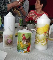 Dekoratives Osterbasteln im WB 4 Bild: Dekoratives Osterbasteln im WB 4