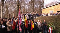 Bild: Gedenken zum 70. Jahrestag der Befreiung des KZ Mittelbau-Dora