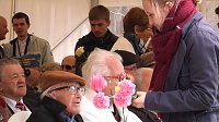 Bild: Gedenken zum 70. Jahrestag der Befreiung des KZ Mittelbau-Dora