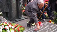 Bild: Gedenken zum 70. Jahrestag der Befreiung des KZ Mittelbau-Dora