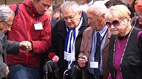 Bild: Gedenken zum 70. Jahrestag der Befreiung des KZ Mittelbau-Dora