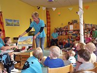 Bild: Gl&uuml;ckauf-G&auml;rtner bei den Kita Patenkindern