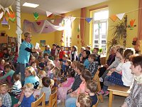 Bild: Gl&uuml;ckauf-G&auml;rtner bei den Kita Patenkindern