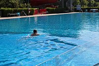 Anbaden im Bergbad Sondershausen Bild: Anbaden im Bergbad Sondershausen