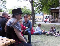 Bild: Besuch auf der Runneburg
