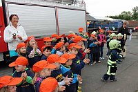 Kindertag bei der Feuerwehr in Berka Bild: Kindertag bei der Feuerwehr in Berka