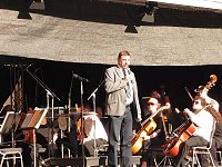 Kopfloser Dirigent beim Residenzfest 2015 Bild: Kopfloser Dirigent beim Residenzfest 2015