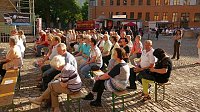Kopfloser Dirigent beim Residenzfest 2015 Bild: Kopfloser Dirigent beim Residenzfest 2015