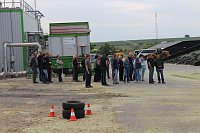Bild: Biogasanlage besucht