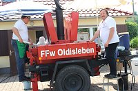 Laubkönig gekrönt Bild: Laubkönig gekrönt
