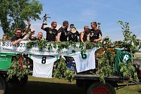 Laubkönig gekrönt Bild: Laubkönig gekrönt