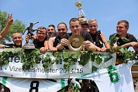 Laubkönig gekrönt Bild: Laubkönig gekrönt