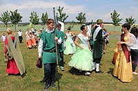 Laubkönig gekrönt Bild: Laubkönig gekrönt