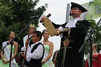 Laubkönig gekrönt Bild: Laubkönig gekrönt