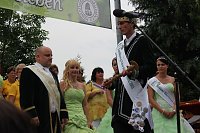 Laubkönig gekrönt Bild: Laubkönig gekrönt