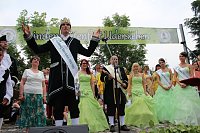 Laubkönig gekrönt Bild: Laubkönig gekrönt