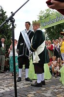 Laubkönig gekrönt Bild: Laubkönig gekrönt