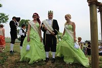 Laubkönig gekrönt Bild: Laubkönig gekrönt