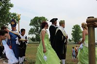 Laubkönig gekrönt Bild: Laubkönig gekrönt