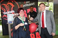 Bild: Beim offenen Landtag mit dabei