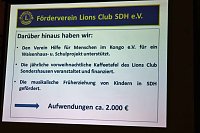 Bild: Lionsclub Sondershausen mit Spenden