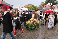 Bild: Bauernheer wurde nass gemacht