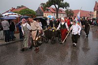 Bild: Bauernheer wurde nass gemacht