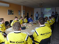 Bild: Die besondere Trainingseinheit