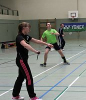 1. Badminton open gestartet Bild: 1. Badminton open gestartet