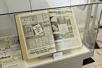 Zeitungen im Museum Bild: Zeitungen im Museum