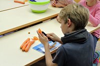 Projekttag an der Grundschule zum gesunden Frühstück Bild: Projekttag an der Grundschule zum gesunden Frühstück