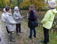 Bild: Rundgang auf J&uuml;dischem Friedhof