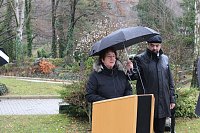 Bild: Der Opfer von Krieg, Gewalt und Terror gedacht