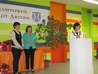 Bild: Vom Ehrenamtspreis der Stadt Artern