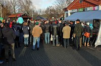 Bild: In Jecha kam der Nikolaus mit der Feuerwehr